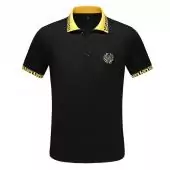 versace vintage logo t-shirt badge-v black